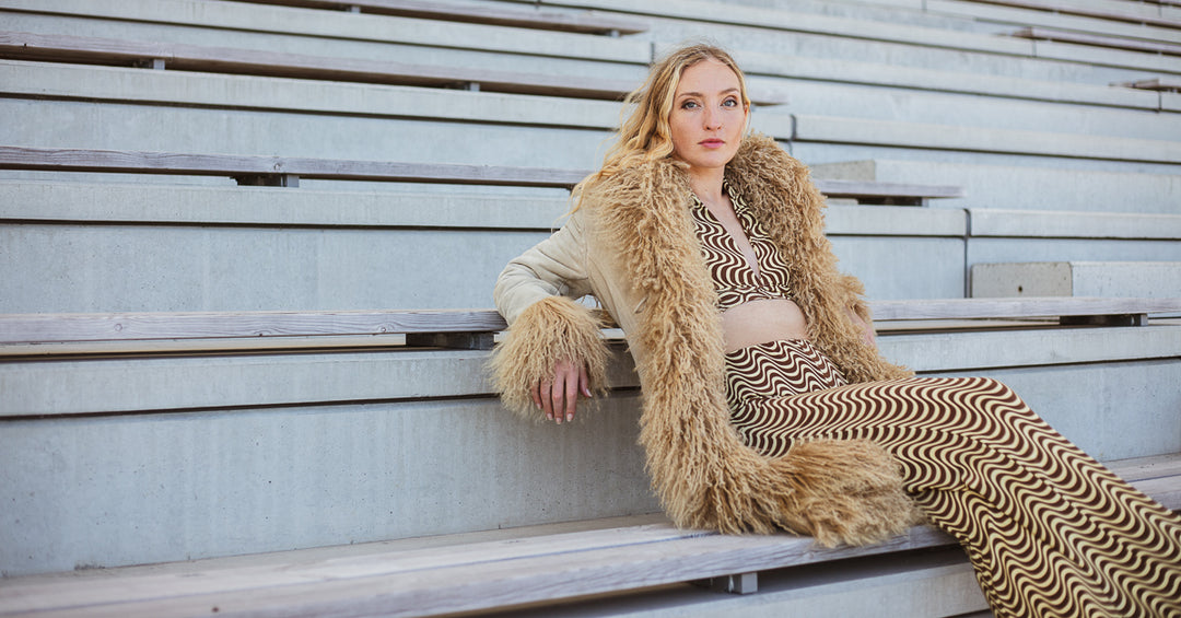 Vintage Women Sheepskin Coats