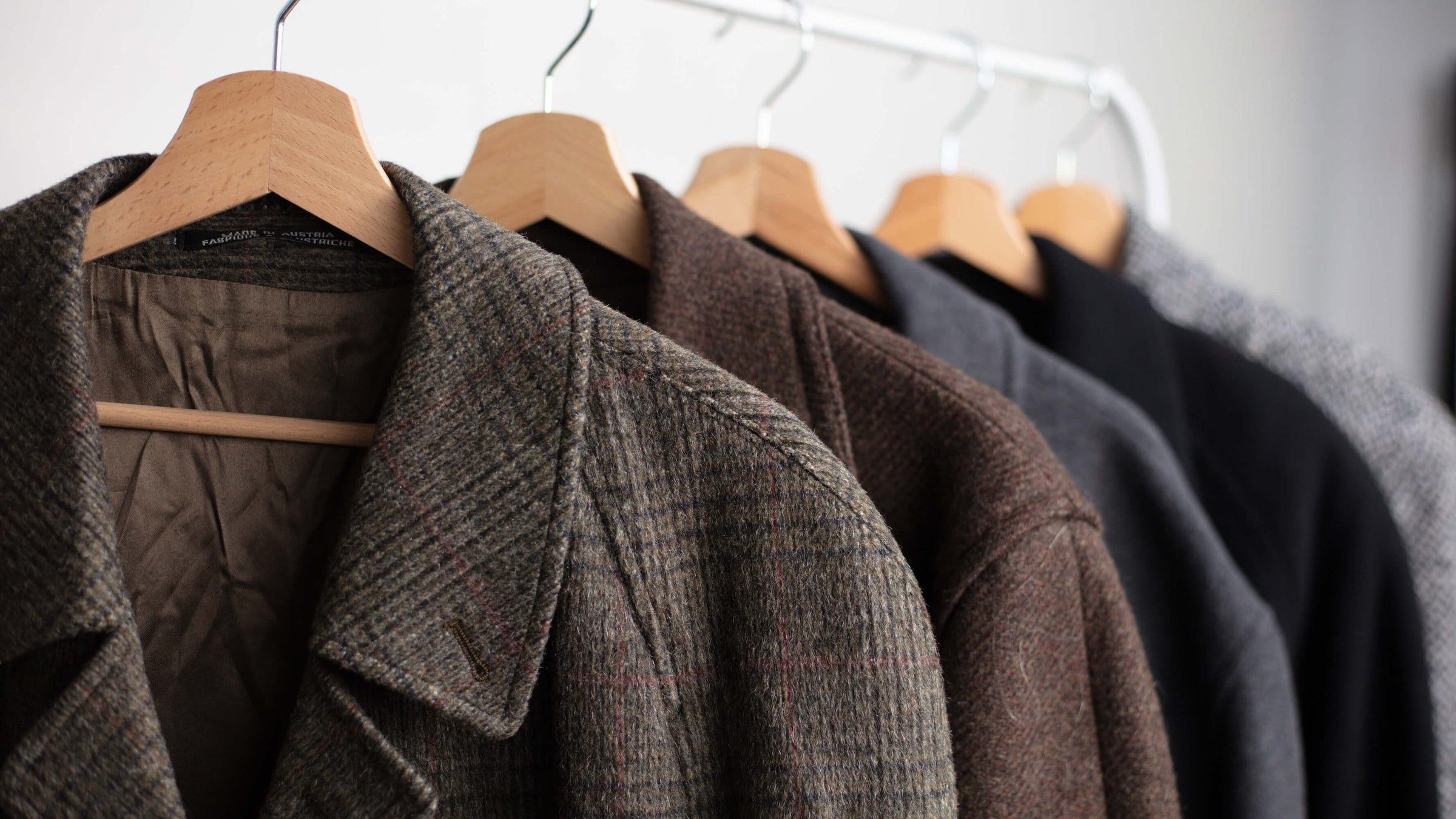 Mens Vintage Wool Coats