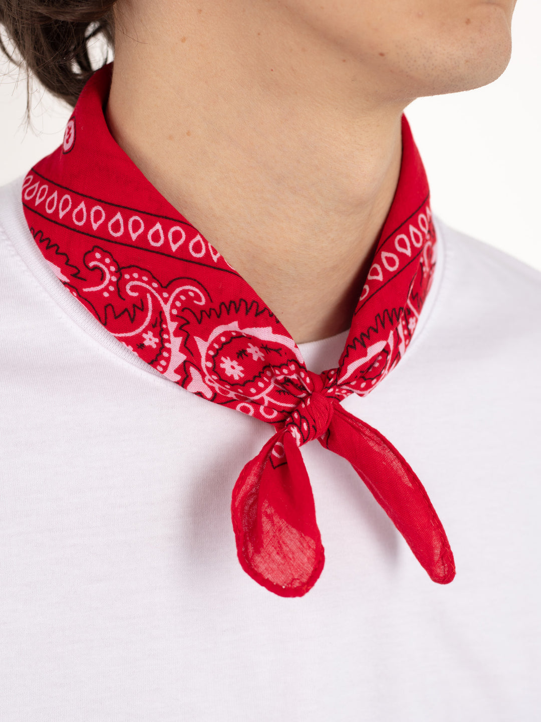 Vintage Bandana in Red