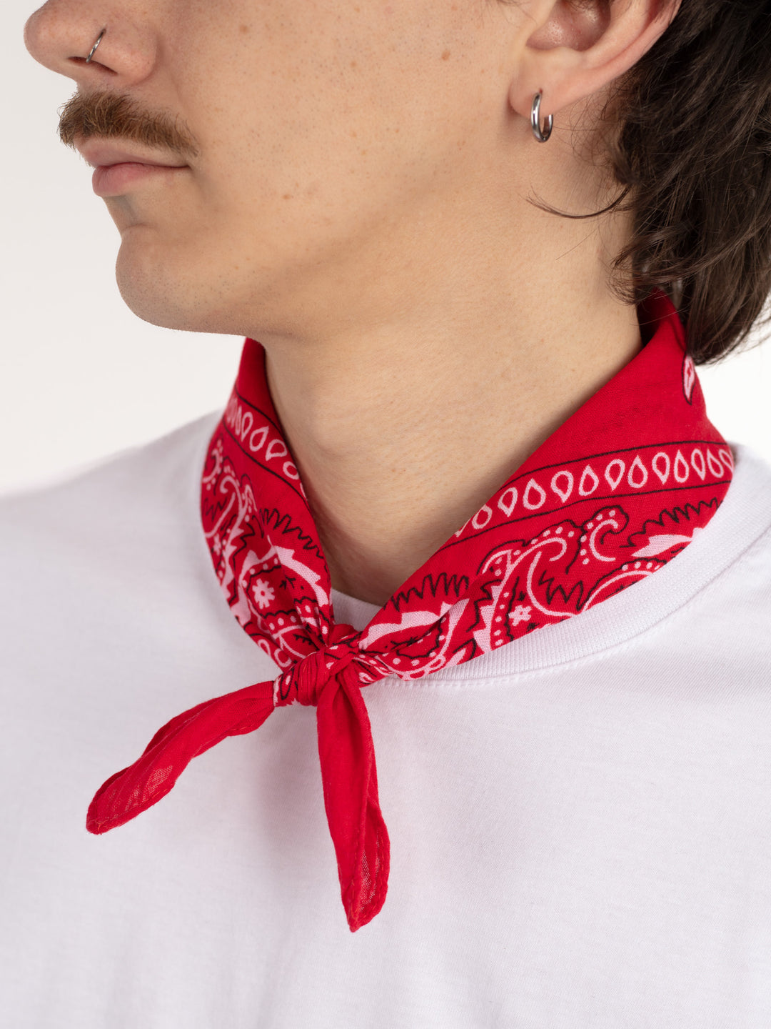 Vintage Bandana in Red