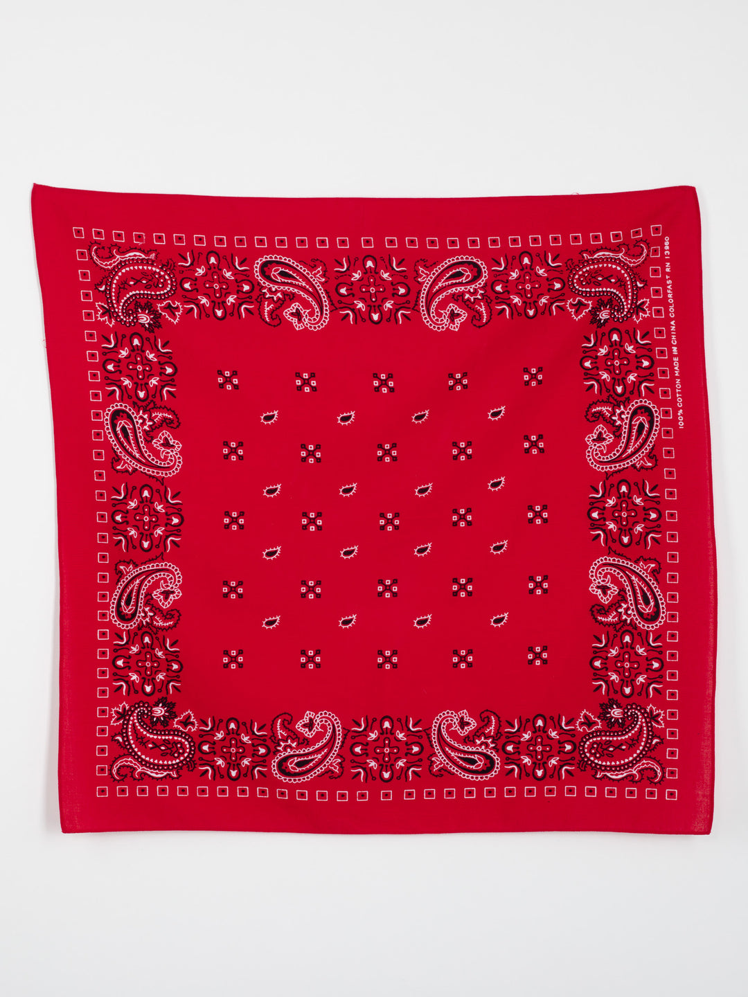 Vintage Bandana in Red