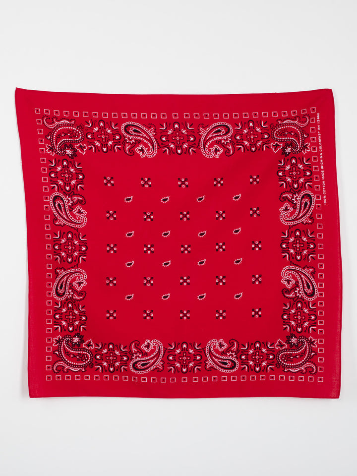 Vintage Bandana in Red