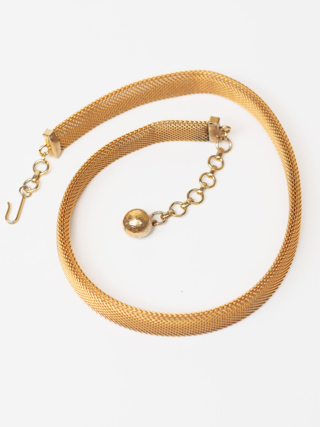 Vintage 70's Mesh Chain Necklace