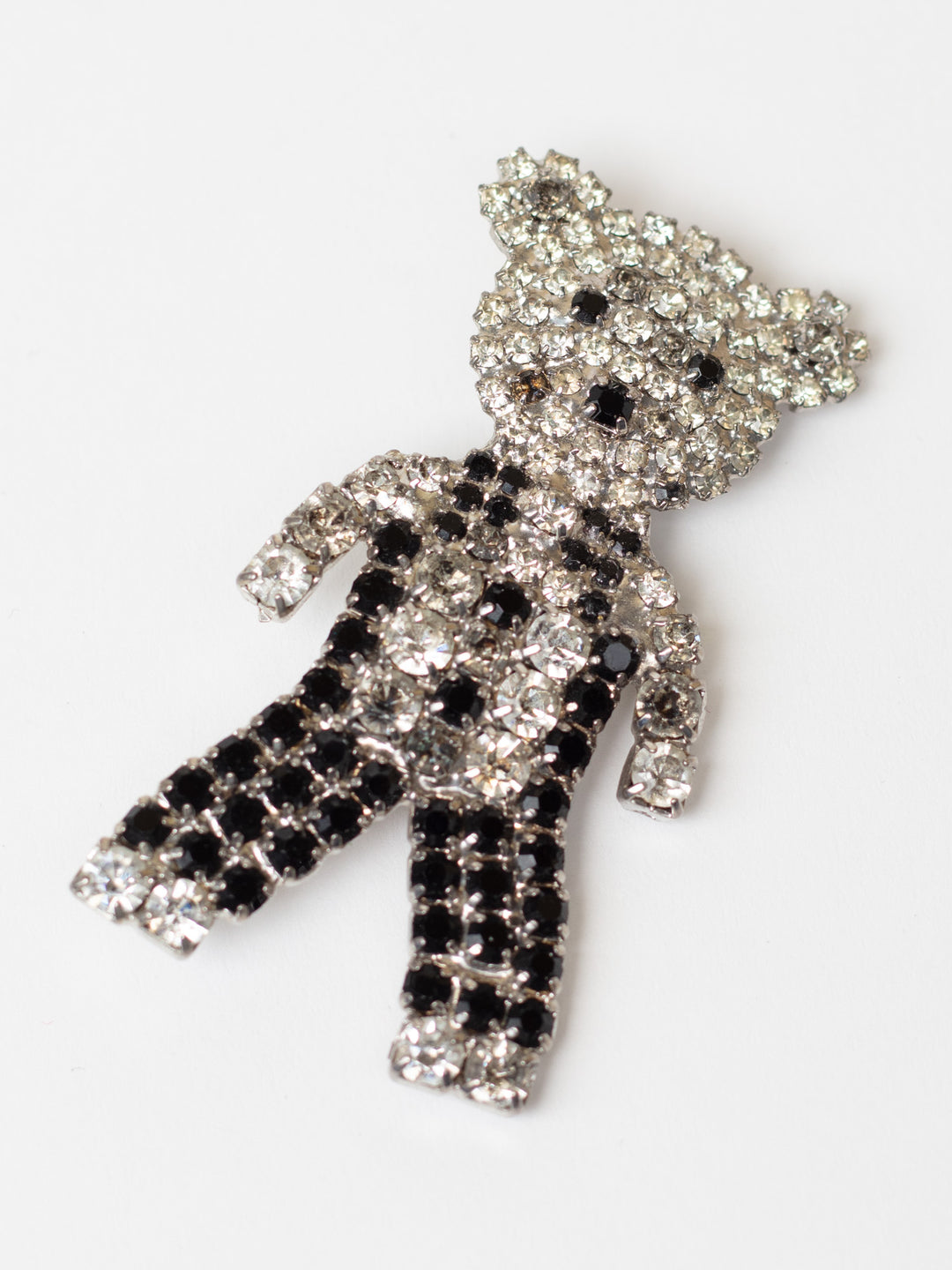 Vintage 90's Sparkly Teddy Bear Brooch
