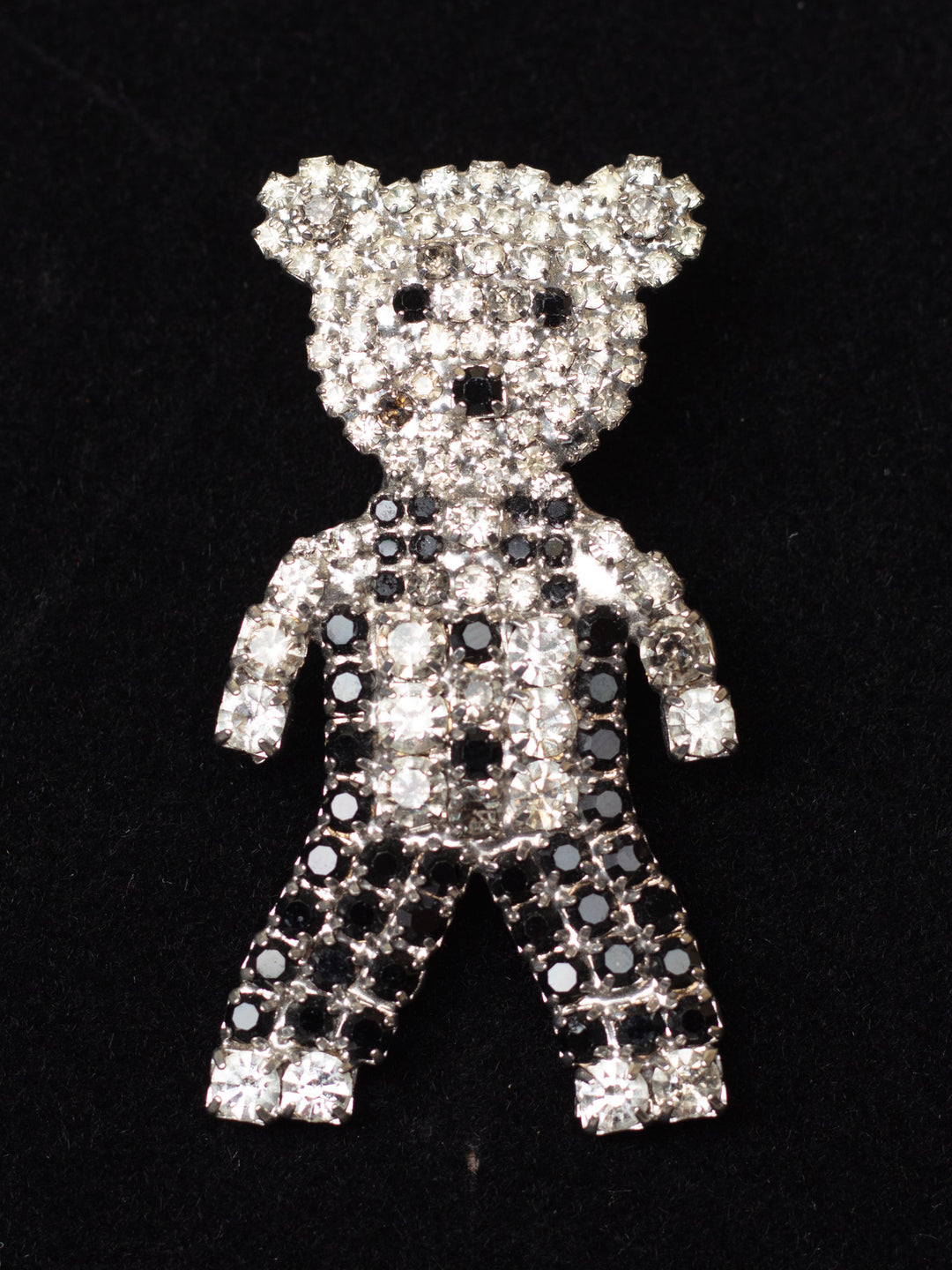 Vintage 90's Sparkly Teddy Bear Brooch