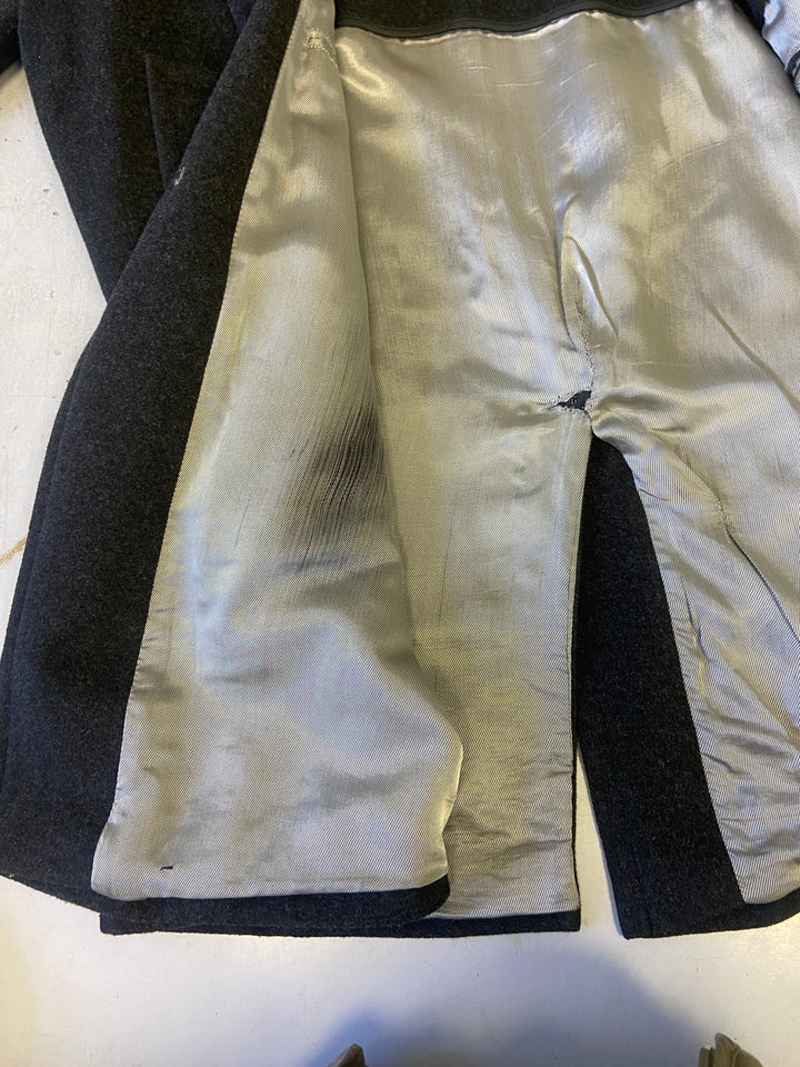 Vintage 90's Men Wool Blend Coat in GrayZ1765