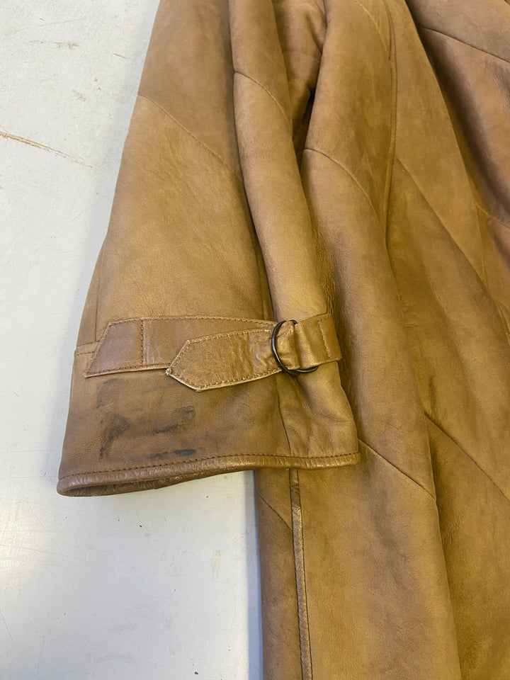 Vintage 90's Women Sheepskin in BrownA0315