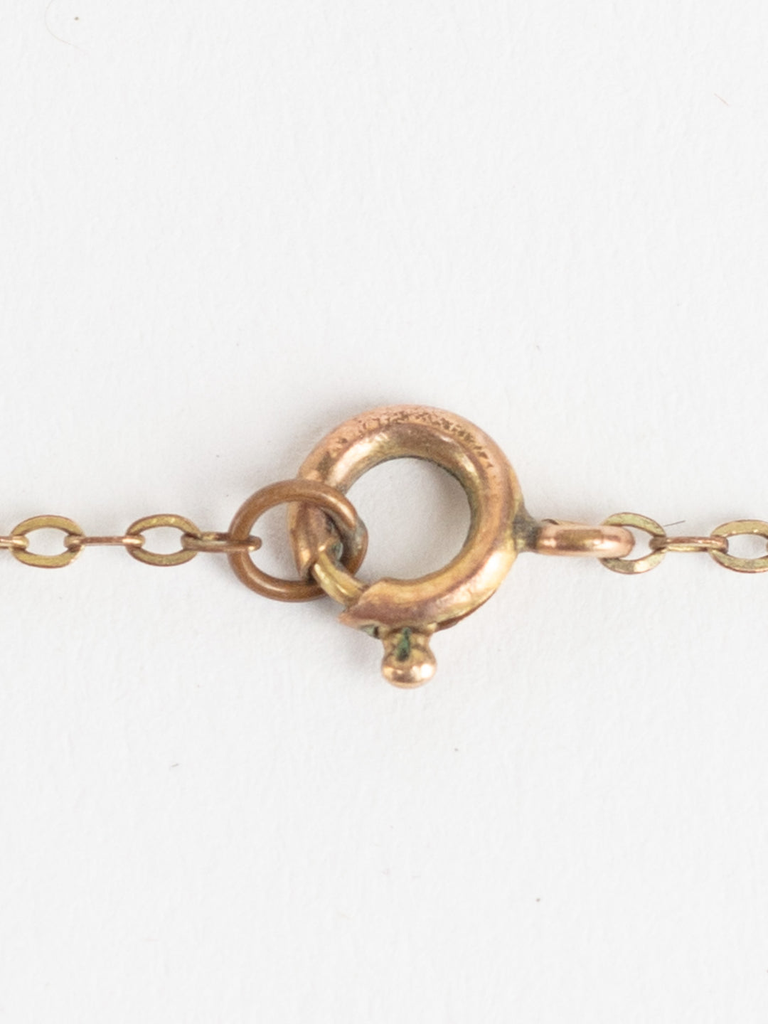 Vintage Edwardian Style Necklace with Purple Faceted Glass Beads