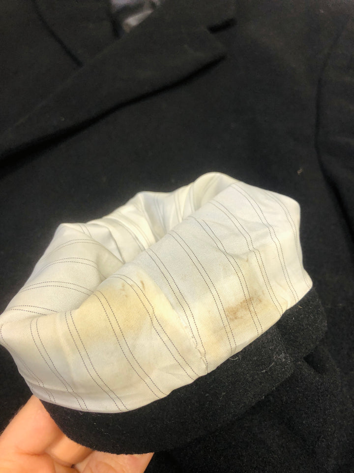 Vintage 00's Men Wool and Cashmere Coat in Black - NorthernGrip