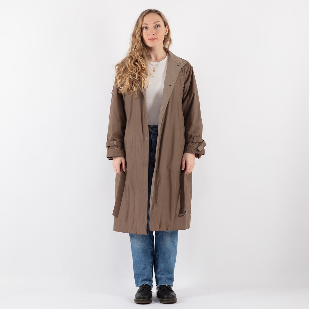 Vintage 80's Women Trench Coat in BeigeV9359