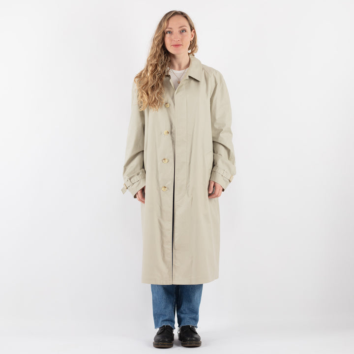 Vintage 70's Women Mac Coat in BeigeV9360