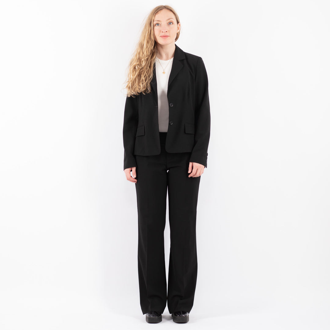 Vintage 90's Women Pantsuit in Black