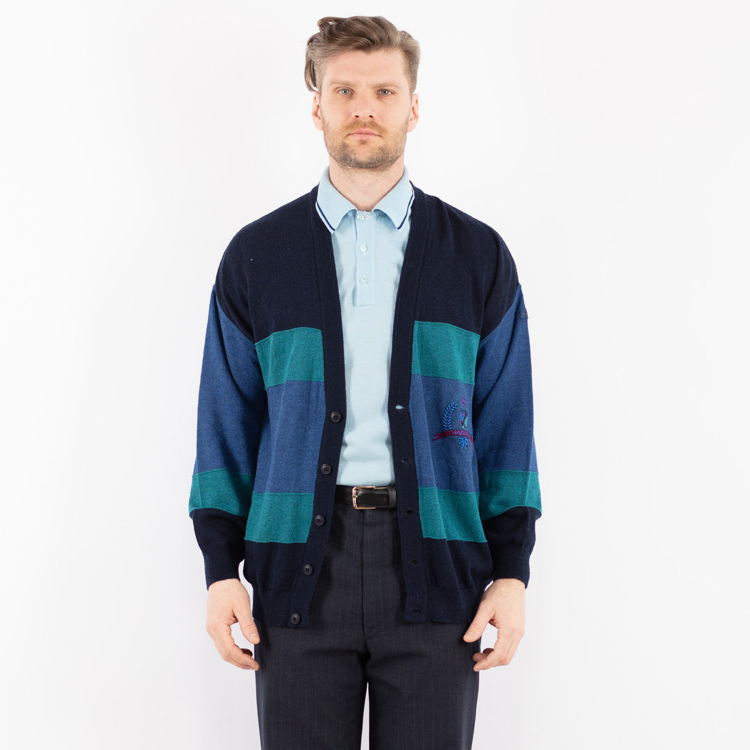 Vintage 90's Men Cardigan in BlueZ1384