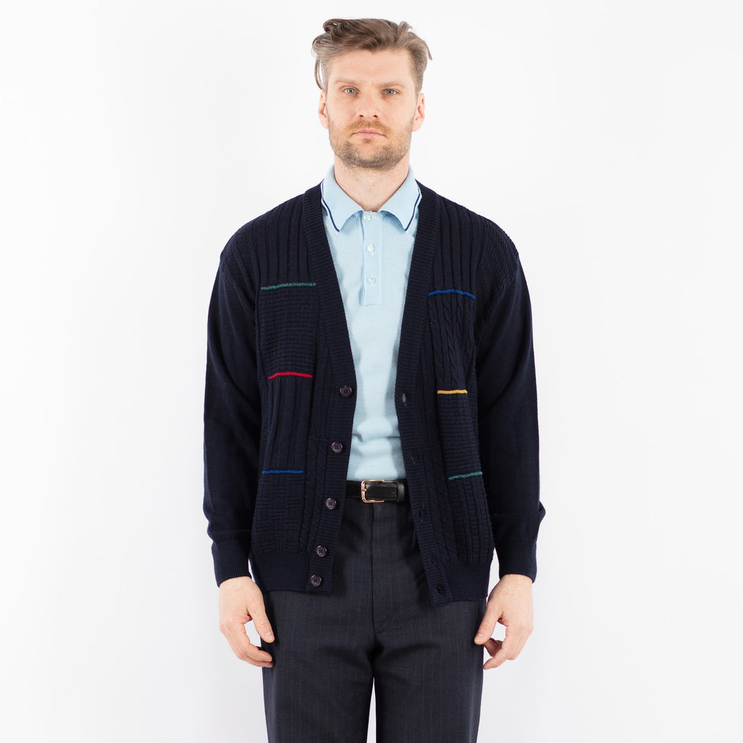 Vintage 90's Men Cardigan in BlueZ1390