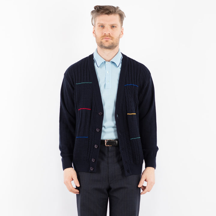 Vintage 90's Men Cardigan in BlueZ1390