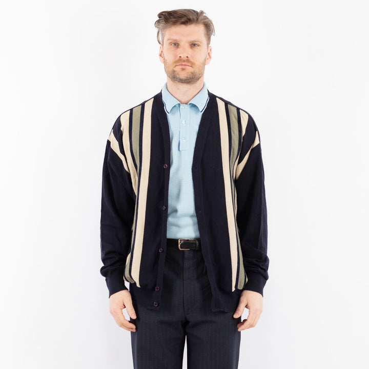 Vintage 90's Men Cardigan in BlueZ1391