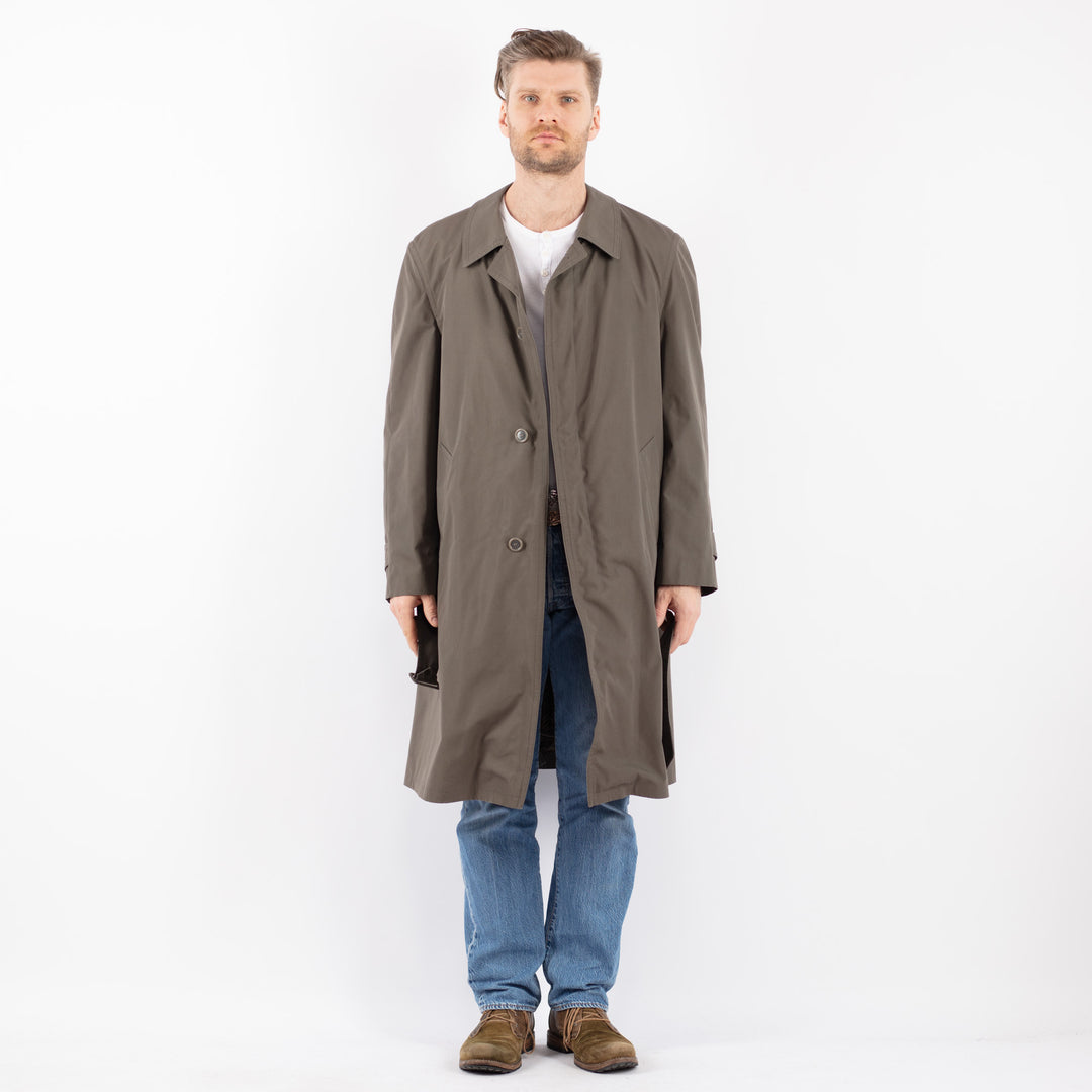 Vintage 70's Men Mac Coat in BeigeZ1470