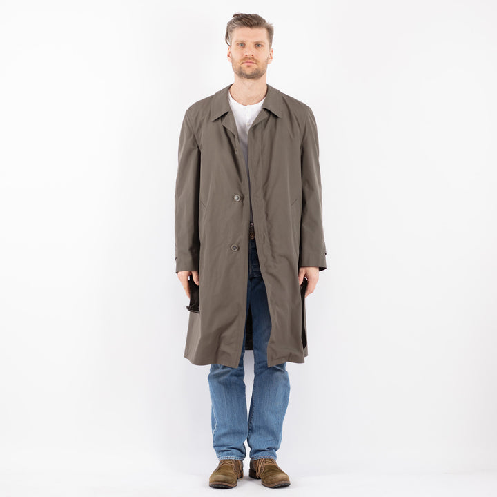 Vintage 70's Men Mac Coat in BeigeZ1470