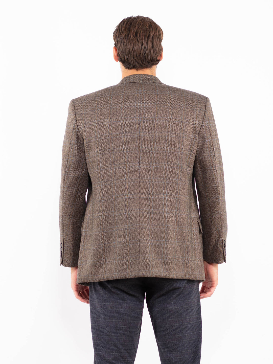 Vintage 00's Men Wool Blazer in BeigeZ2188