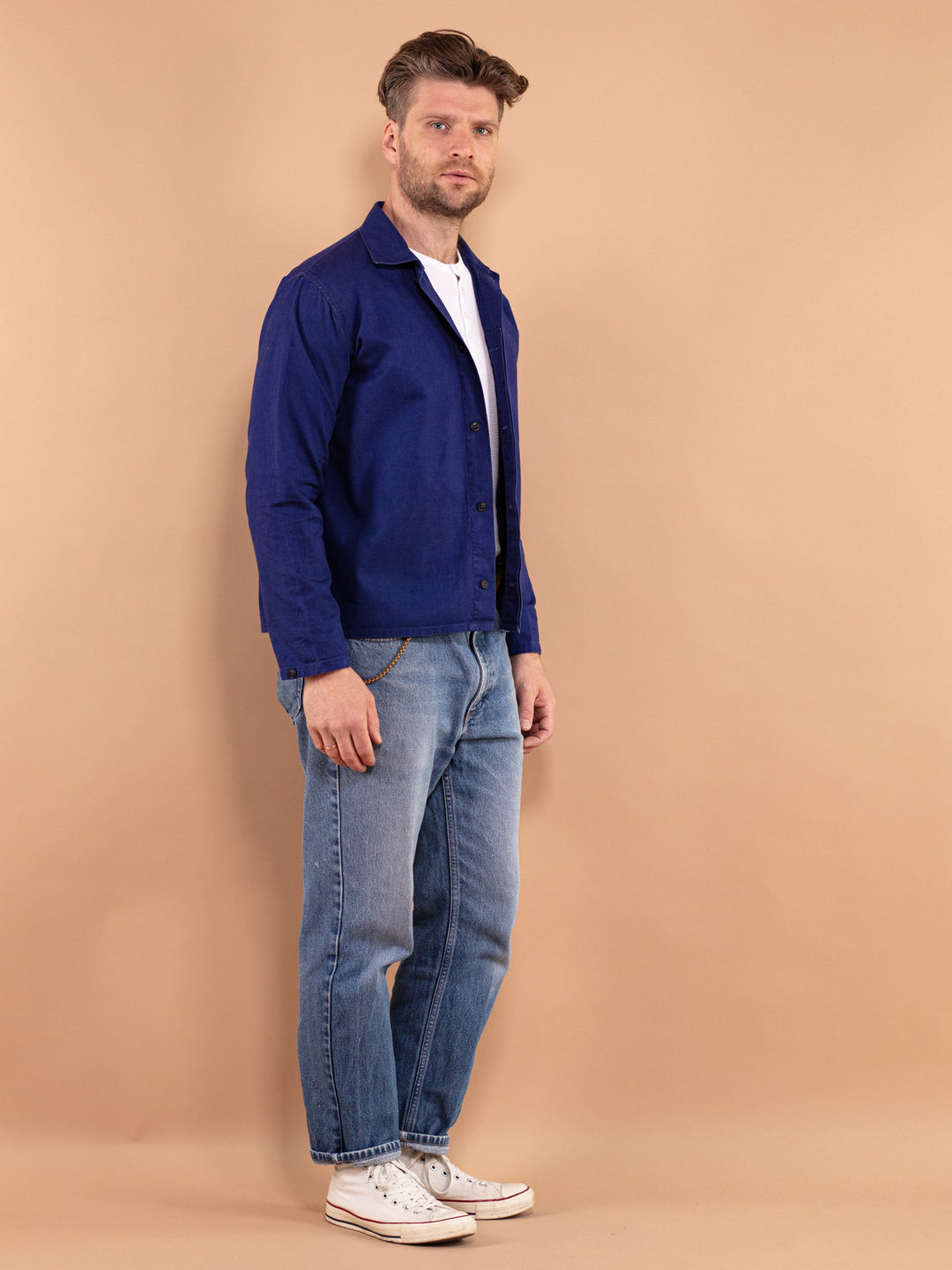 Vintage 60's Men French Work Jacket - NorthernGrip
