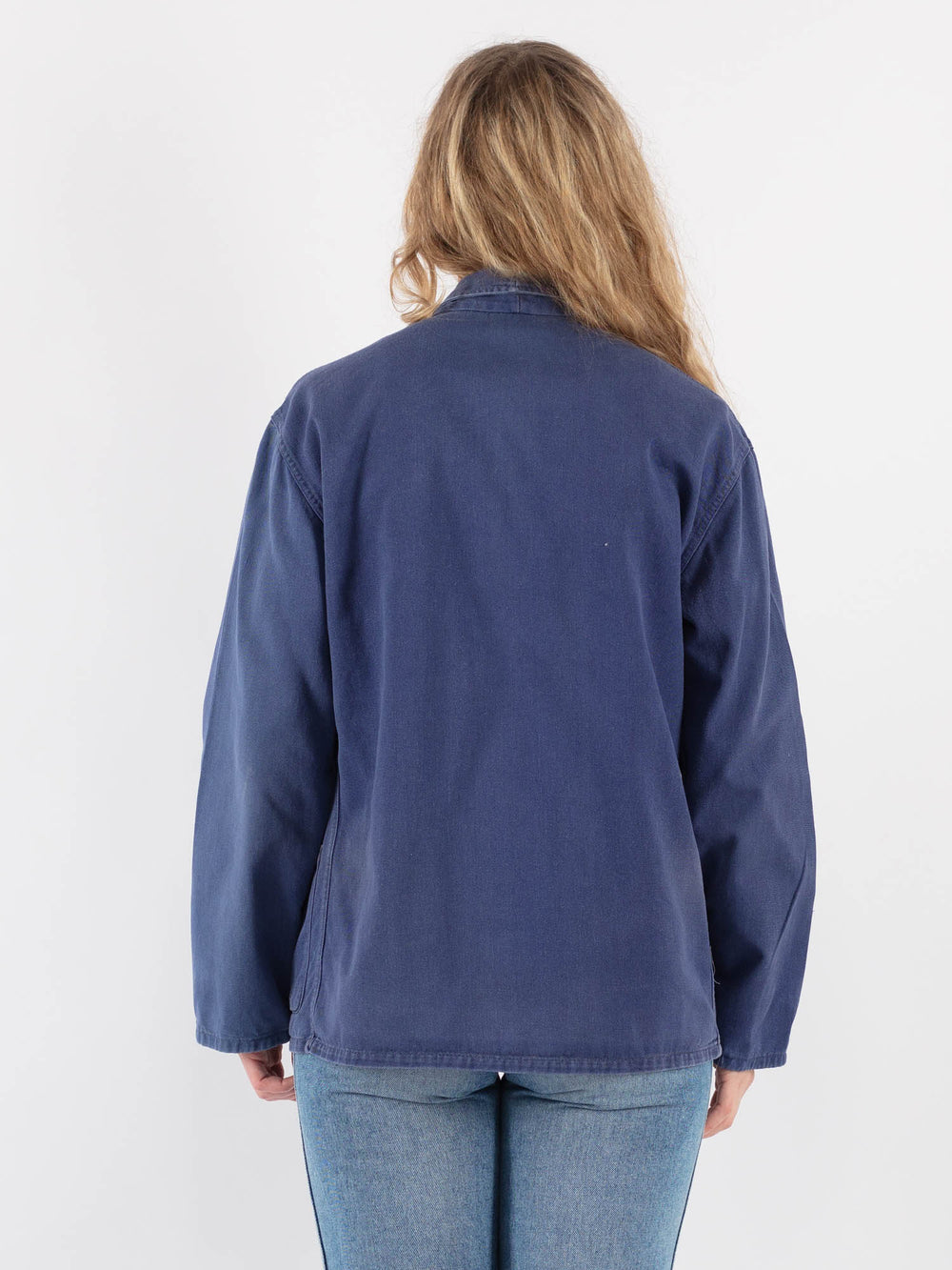 Vintage 60's Women Work Jacket in BlackV9375