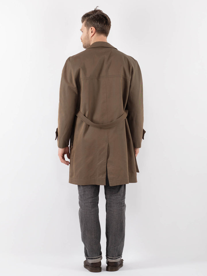 Vintage 70's Men Mac in BrownZ1089