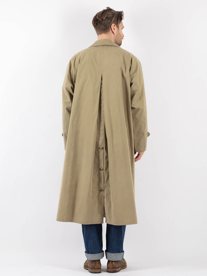 Vintage 70's Men Mac Coat in BeigeZ1214