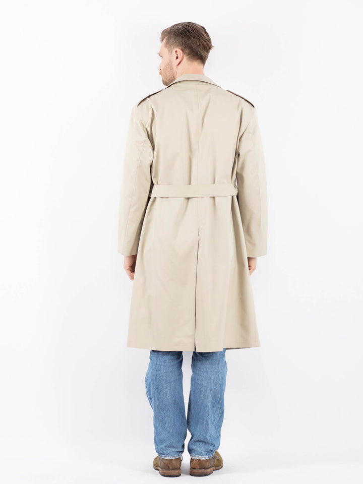 Vintage 70's Men Trench in BeigeZ1466