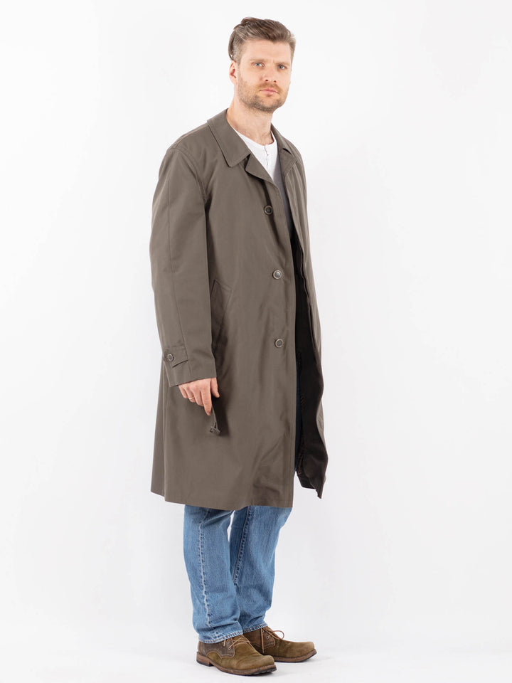 Vintage 70's Men Mac Coat in BeigeZ1470