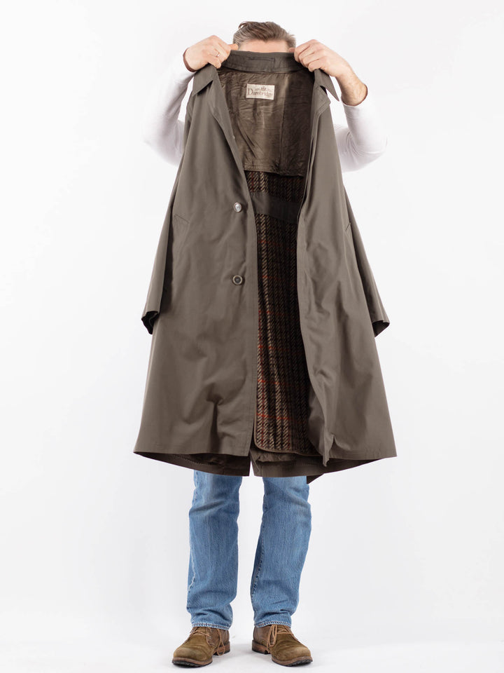 Vintage 70's Men Mac Coat in BeigeZ1470