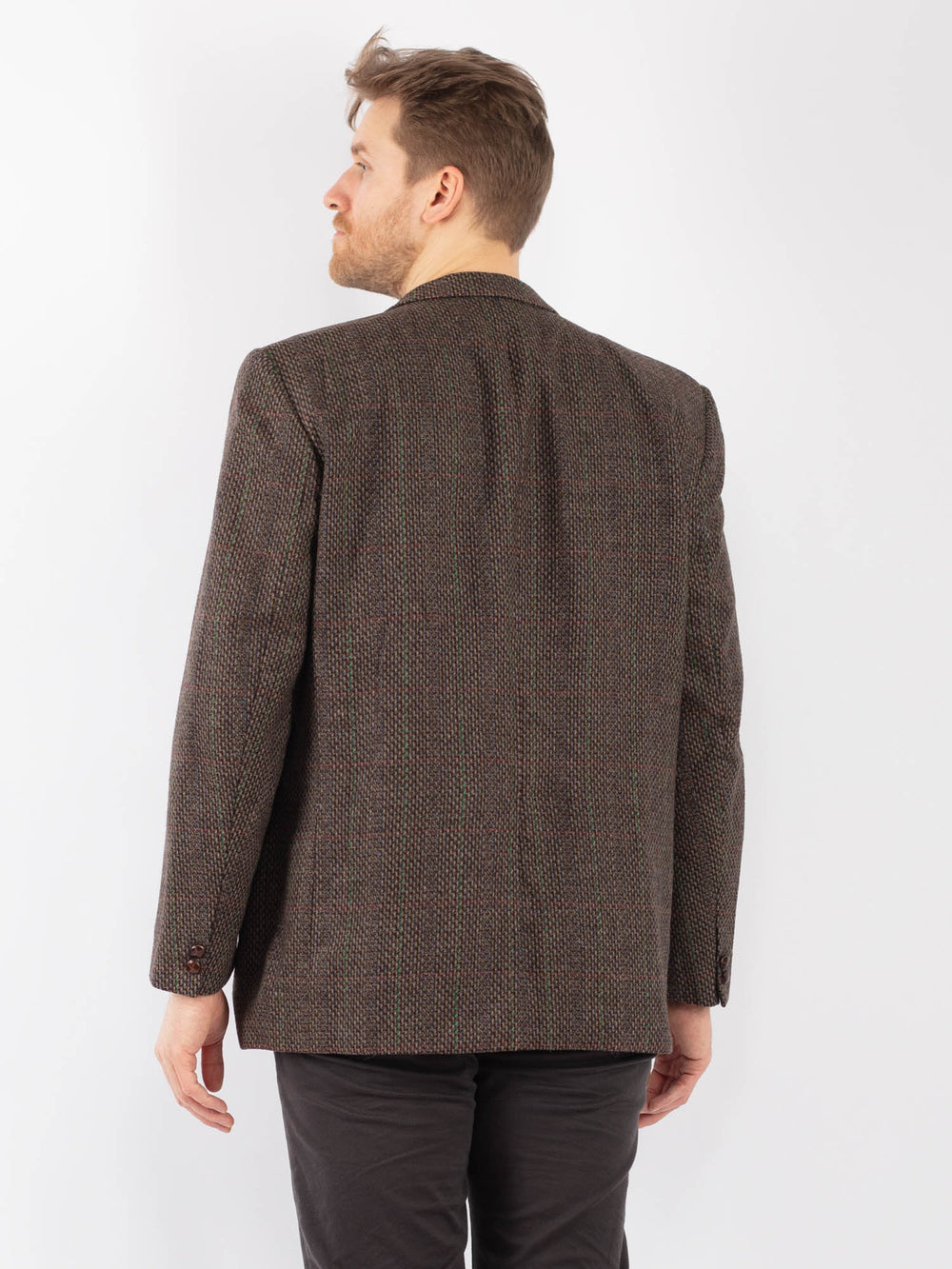 Vintage 70's Men Blazer Jacket in BrownZ1265