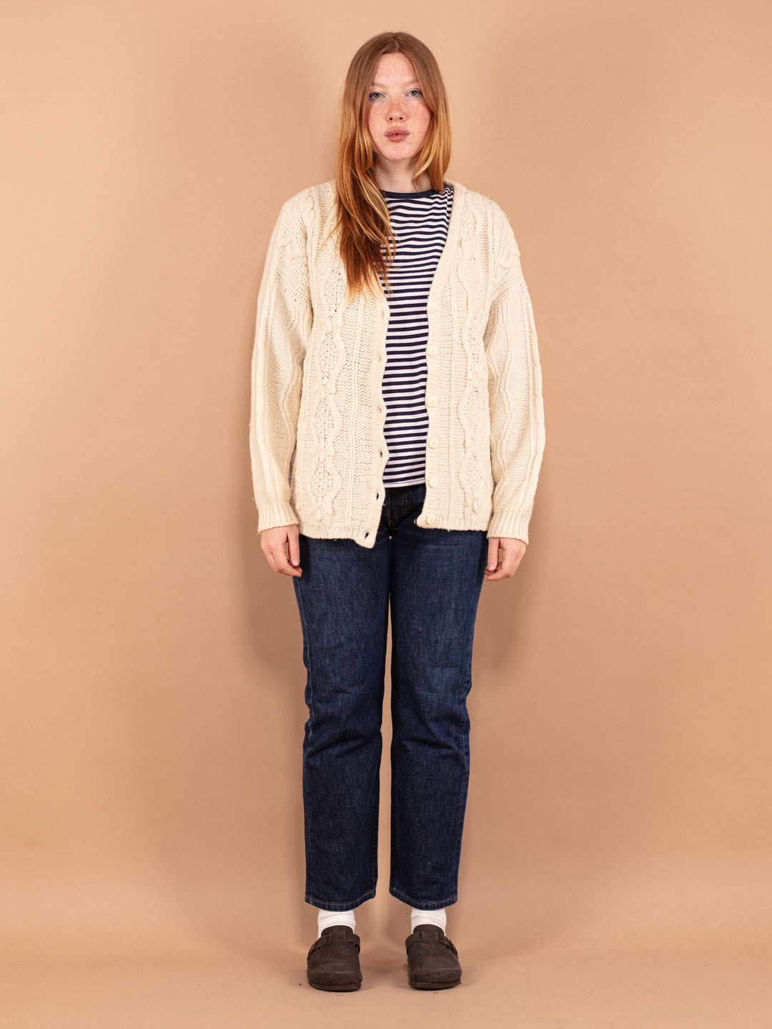 Vintage 70's Women Knitted Cardigan - NorthernGrip