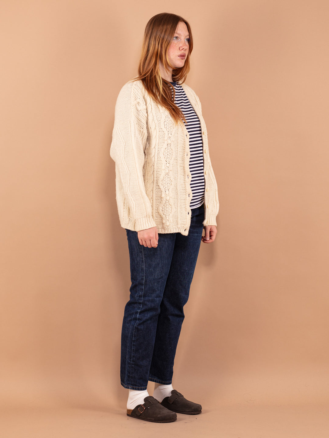 Vintage 70's Women Knitted Cardigan - NorthernGrip