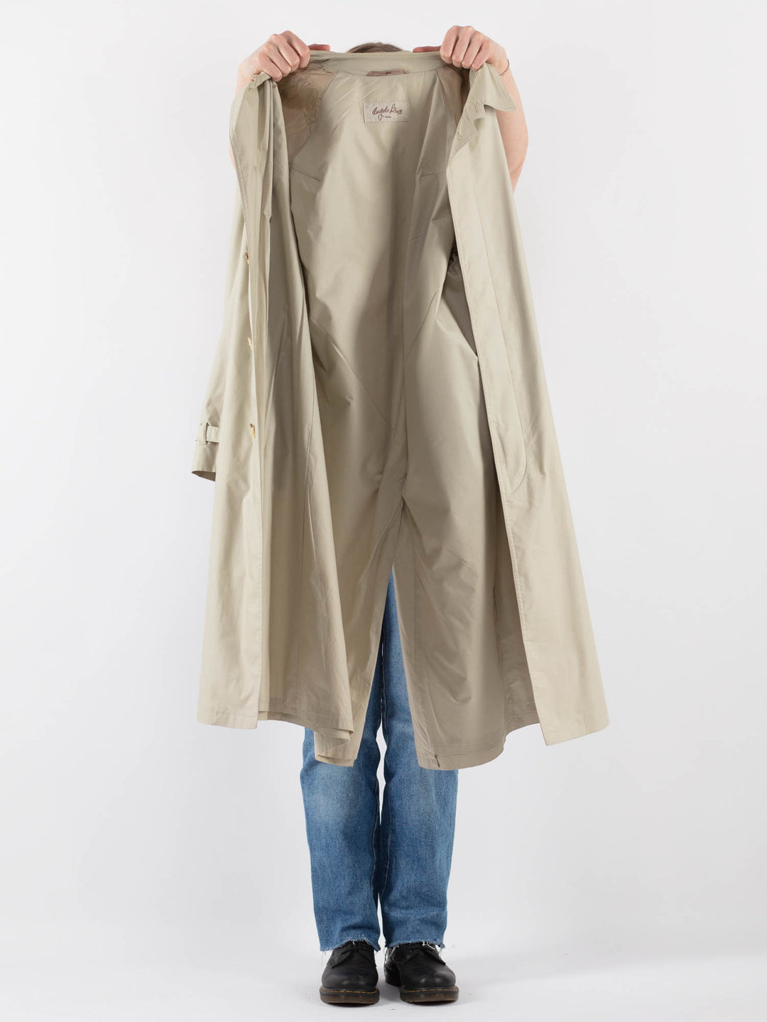 Vintage 70's Women Mac Coat in BeigeV9360