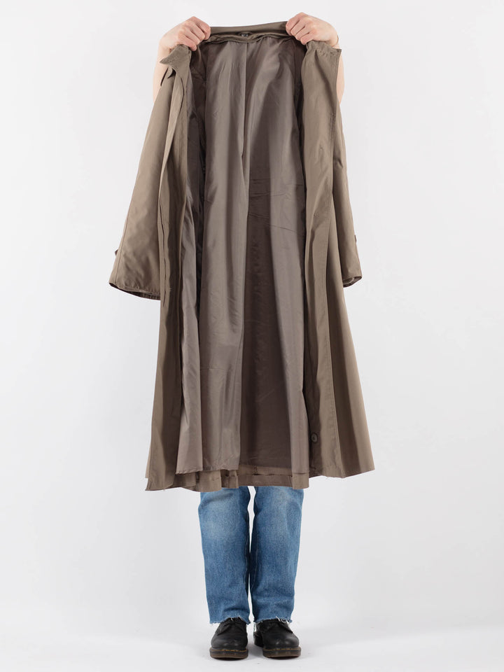 Vintage 70's Women Trench Coat in BeigeV9361