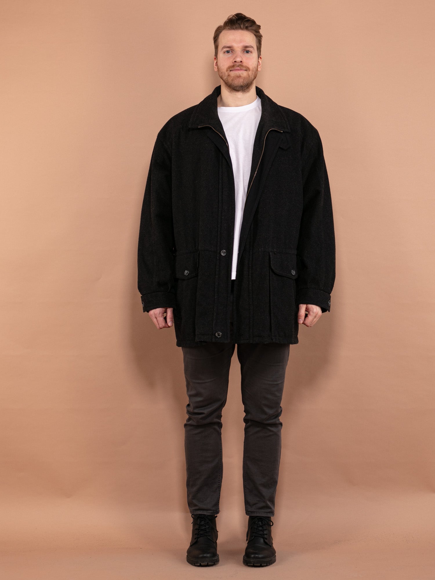 Veste en duvet d39oie 80 blanc pour homme manteau chaud à capuche pour