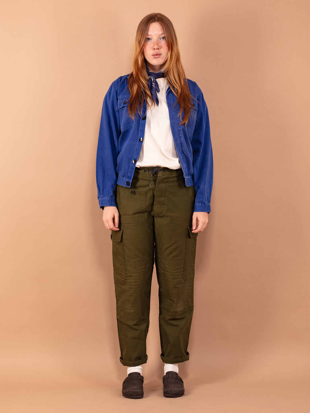 Vintage 80's Women Cropped Work Jacket - NorthernGrip