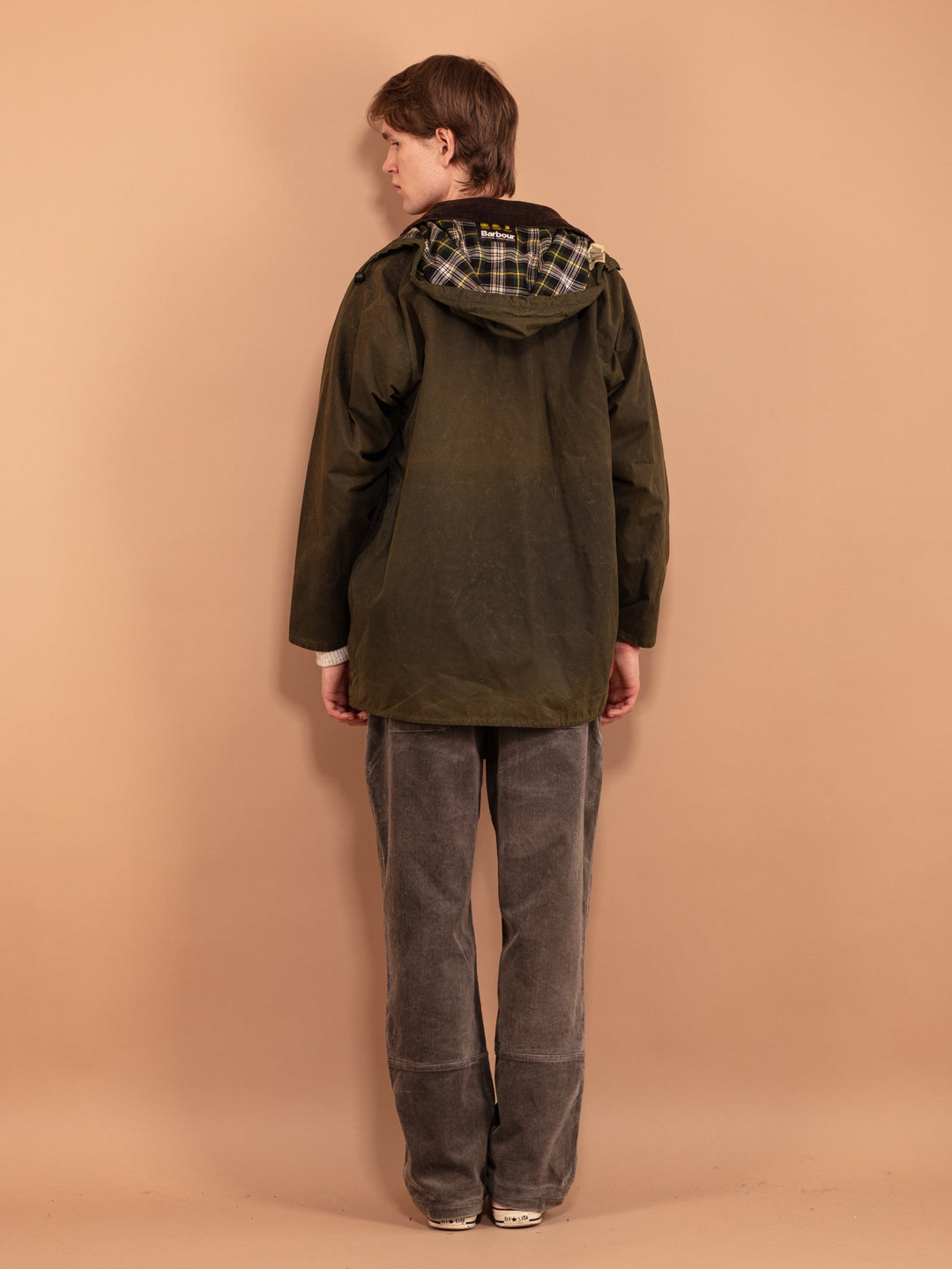 Vintage 90's Men Babour Beaufort Wax Jacket - NorthernGrip