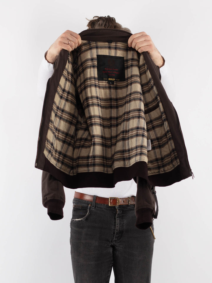 Vintage 00's Men Cotton in BrownZ844