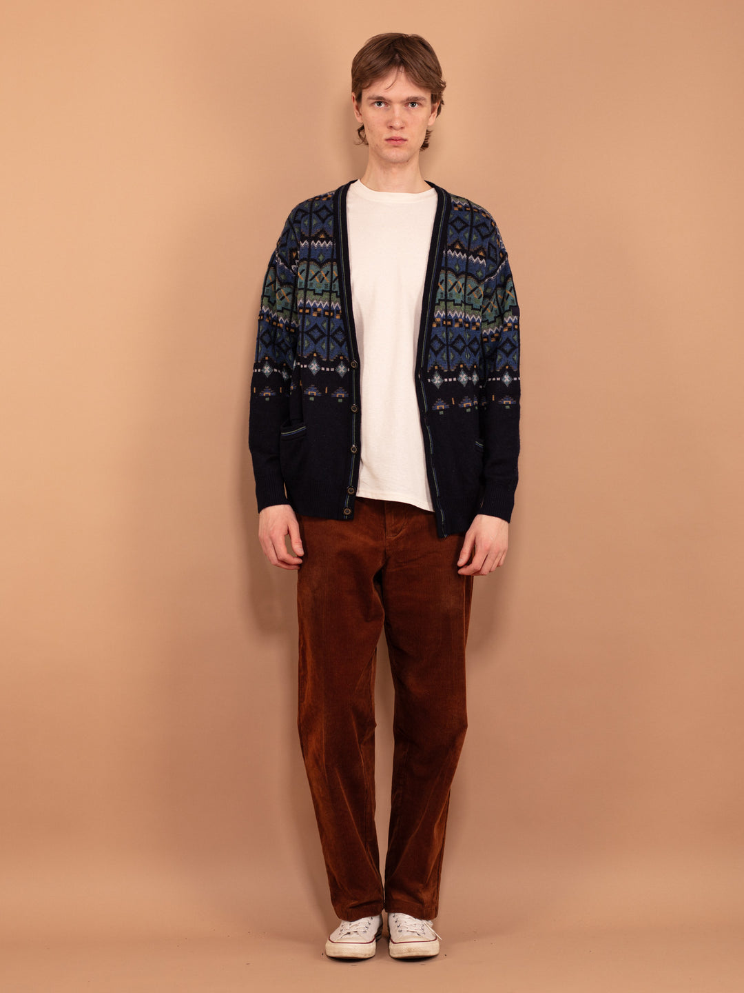 Vintage 90's Men Cardigan - NorthernGrip