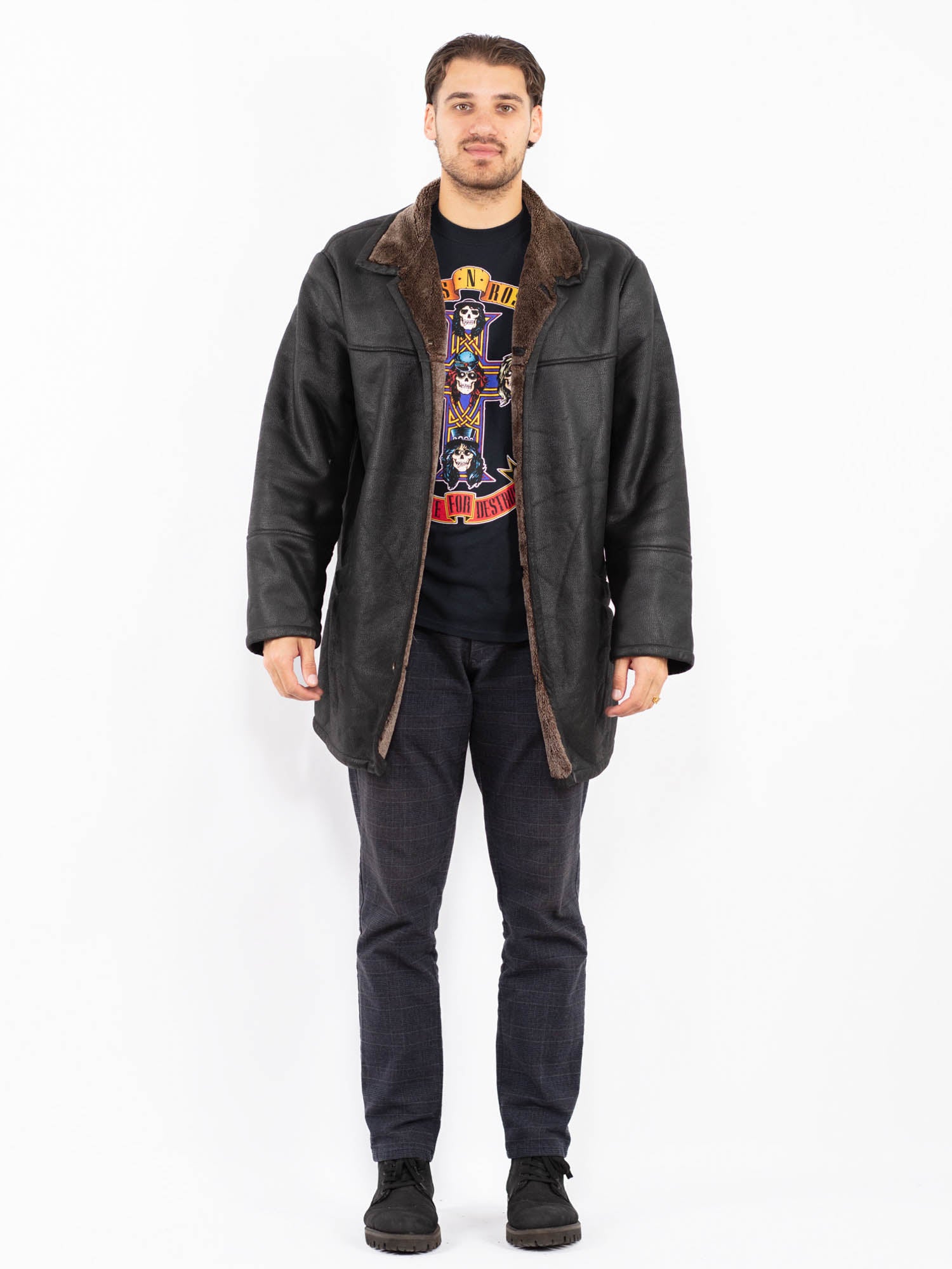 ジャケット・アウター 90s vintage deadstock goffa x wool coat Huge 80s-90s coat, but it is the right size? Or not? : r
