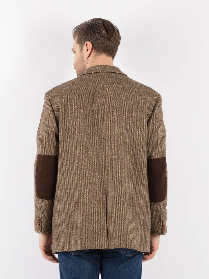 Vintage 90's Men Harris Tweed Jacket in BeigeZ1205