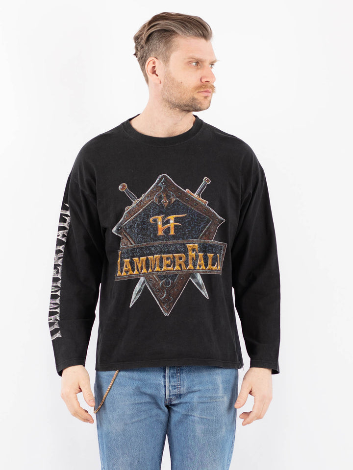 Vintage 90's Men Shirt in GrayZ1362