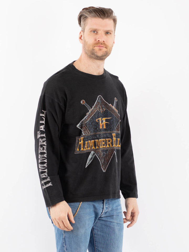 Vintage 90's Men Shirt in GrayZ1362