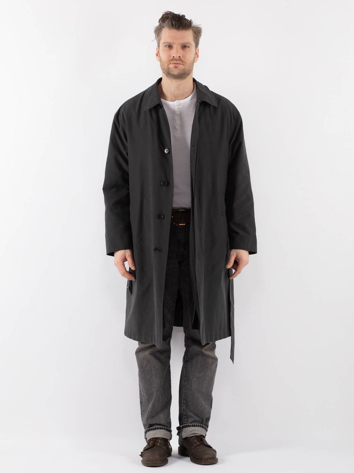 Vintage 90's Men Trench Coat in GrayZ1100