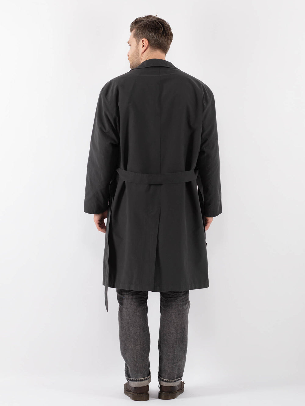 Vintage 90's Men Trench Coat in GrayZ1100