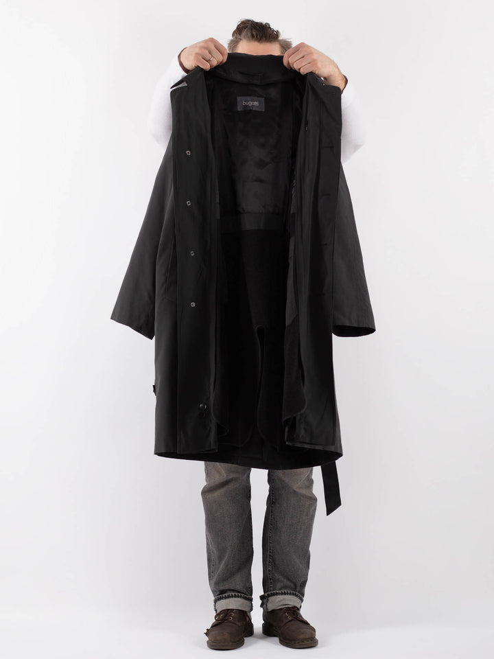 Vintage 90's Men Trench Coat in GrayZ1100