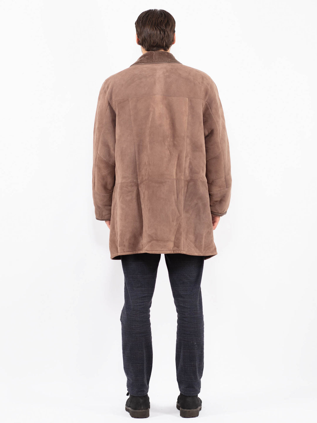 Vintage 90's Men Sheepskin in BrownZ2383