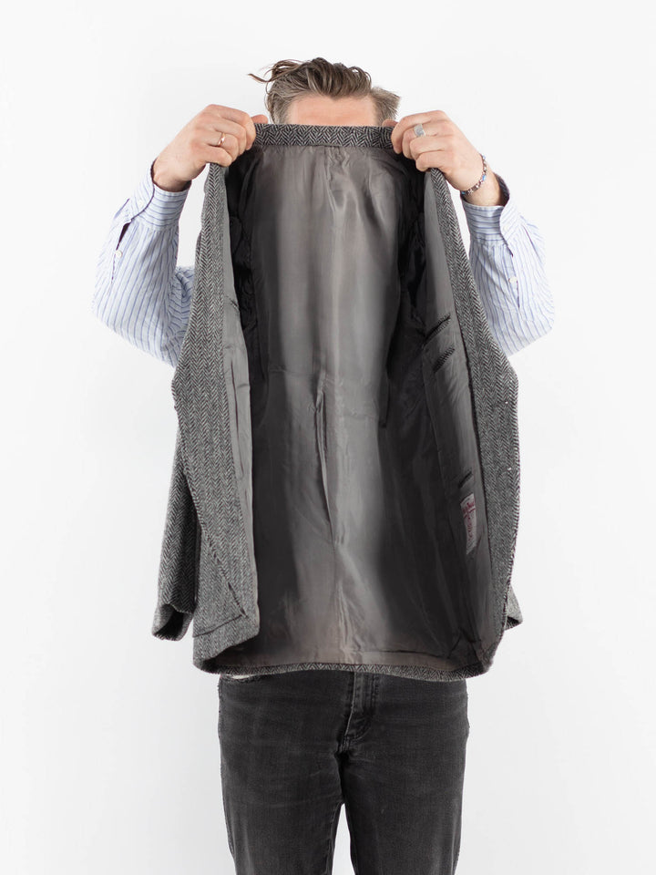 Vintage 90's Men Harris Tweed in GrayZ1726