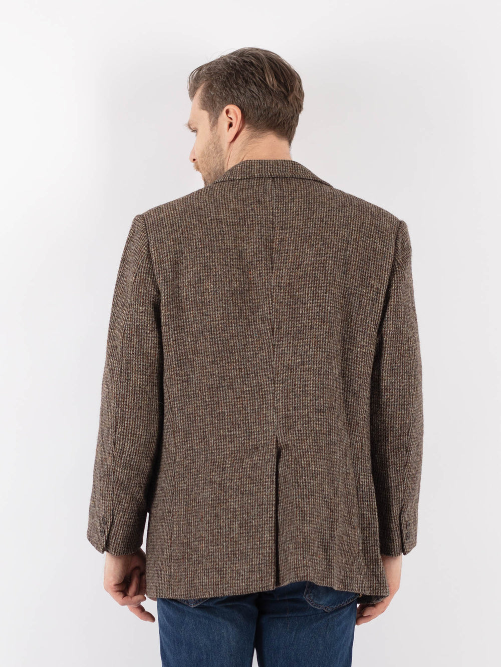 Vintage 90's Men Harris Tweed in BrownZ1202